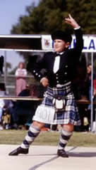 Scots Dancing Boy