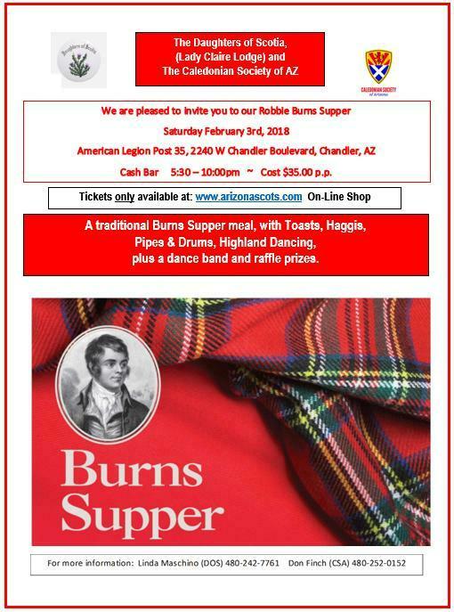 Burns Supper 2018