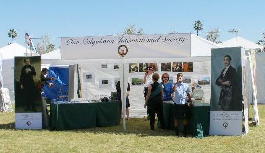 Clan Colquhoun tent 2015